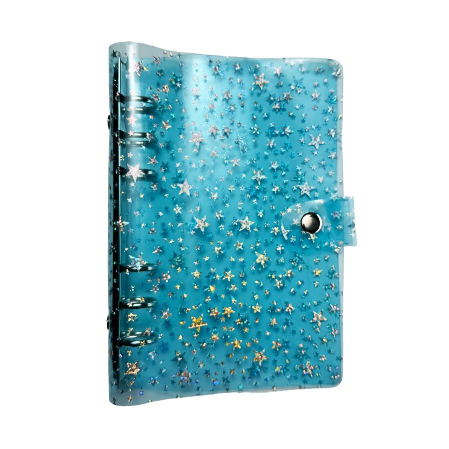 シール帳　完成品　A6サイズ手帳　ボンボンシール等　豪華♪ シール帳 完成品 A6サイズ手帳 ボンボンシール等 豪華♪