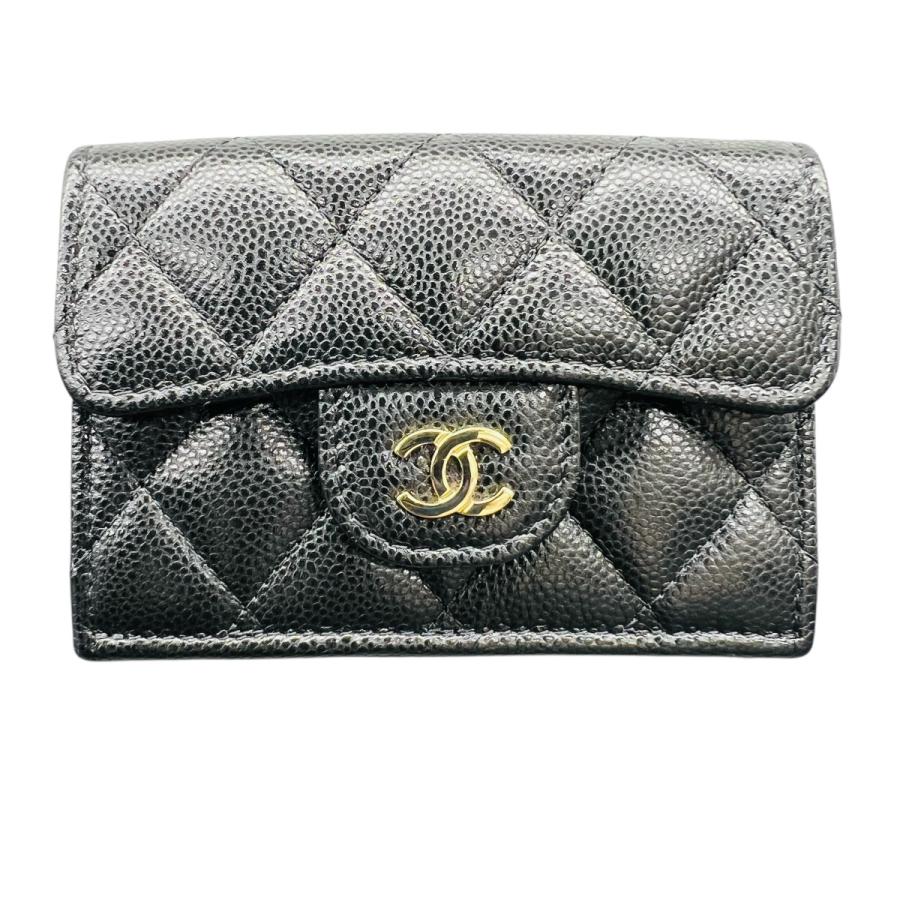 CHANEL（シャネル） 未使用品CHANEL マトラッセ 三つ折り財布 AP0230