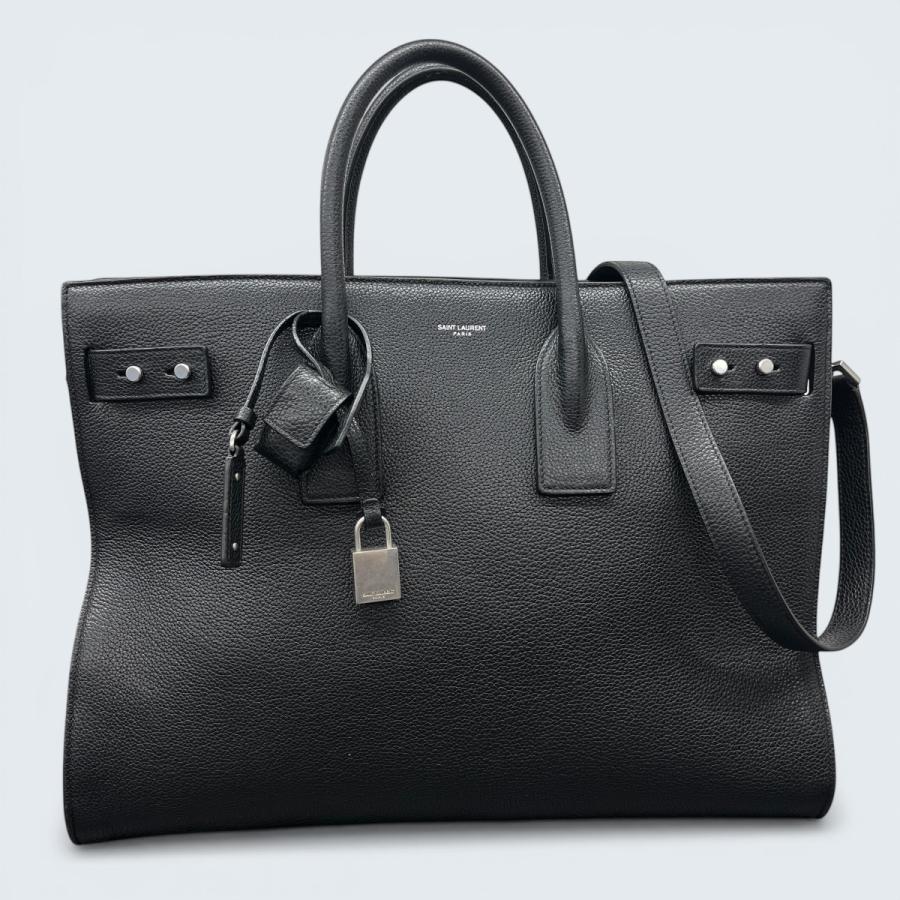 極美品 SAINT LAURENT サンローラン シン ラージ サック ド ジュール 