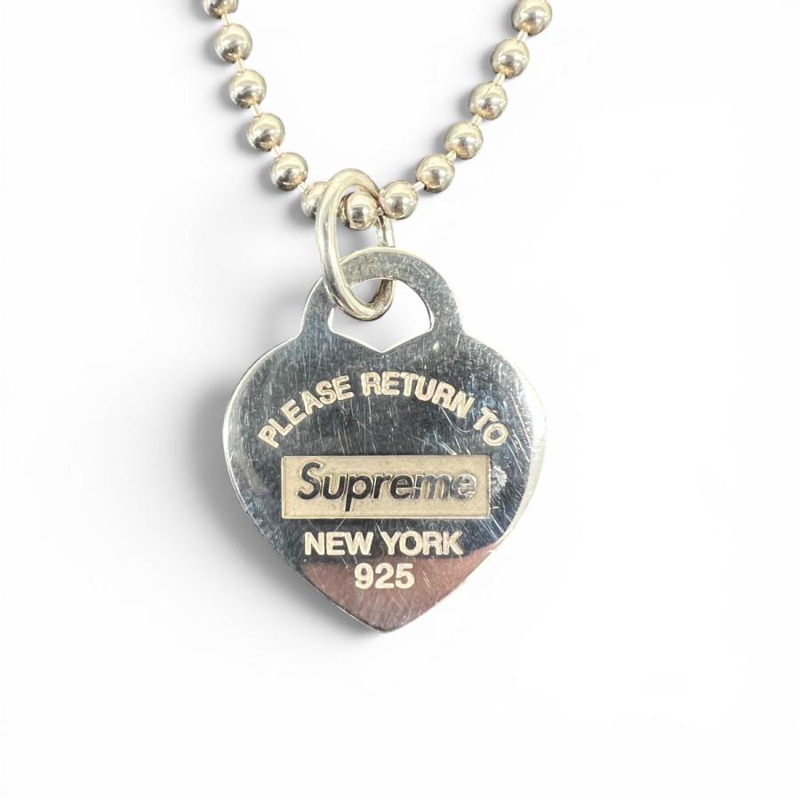 TIFFANY&Co.（ティファニー） 極美品 × supreme リターントゥ
