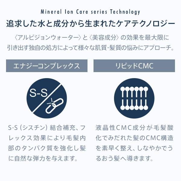 ALPSion（アルピジョン） ミネラルイオンケア イオンヘアシャンプーH