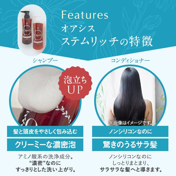 ☆新発売☆ オーセル オアシス ステムリッチ シャンプー