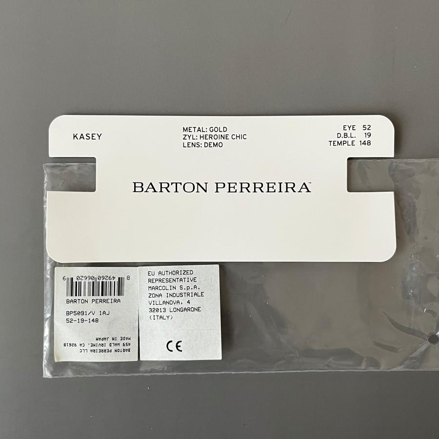 バートンペレイラ メガネ BARTON PERREIRA メンズ レディース