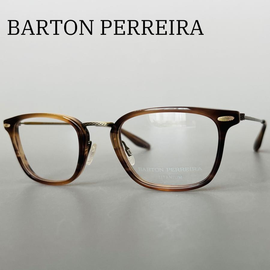 メガネ BARTON PERREIRA バートンペレイラ ブラウン アンティーク 新品