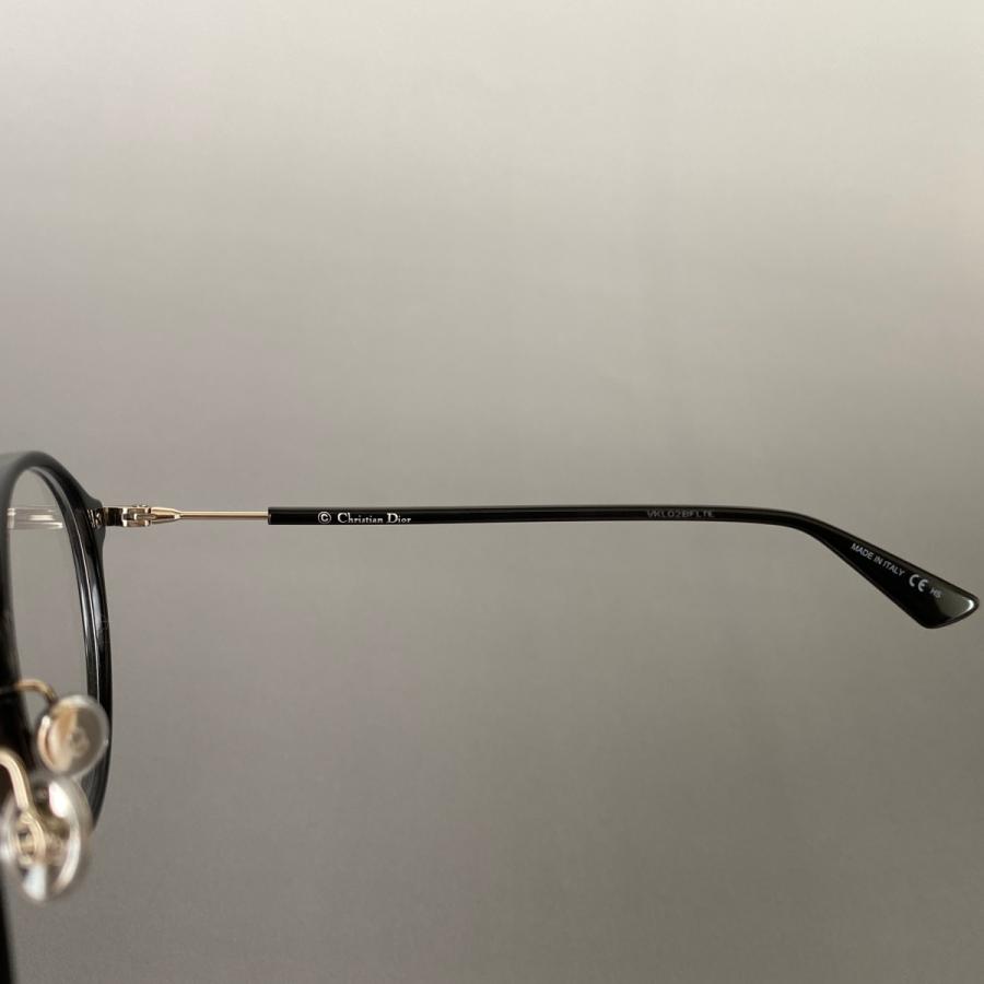 Christian Dior Dioressence 6 ディオール ブラック メガネ ボストン 