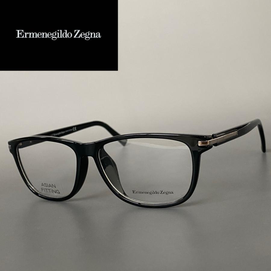 ZEGNA メガネ エルメネジルドゼニア Ermenegildo Zegna ウェリントン  
