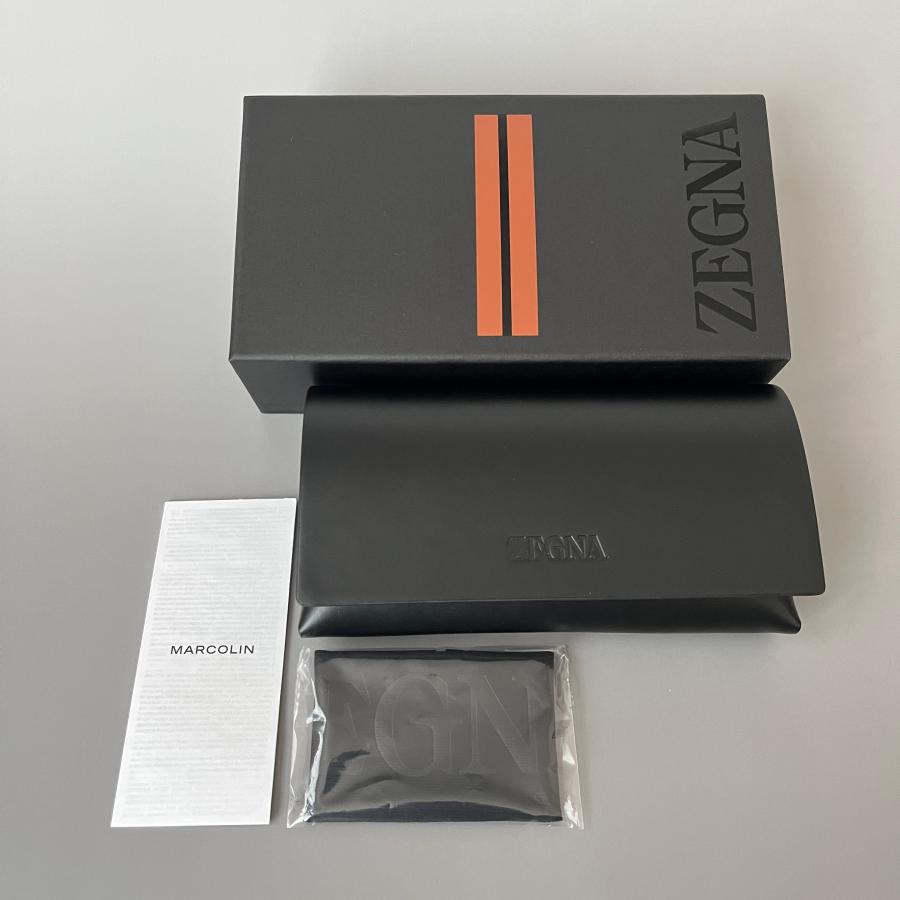 エルメネジルドゼニア サングラス ボストン ブラック ブラウン 黒 スマート エルメネジルドゼニア Ermenegildo Zegna サングラス EZ0136 ボストン