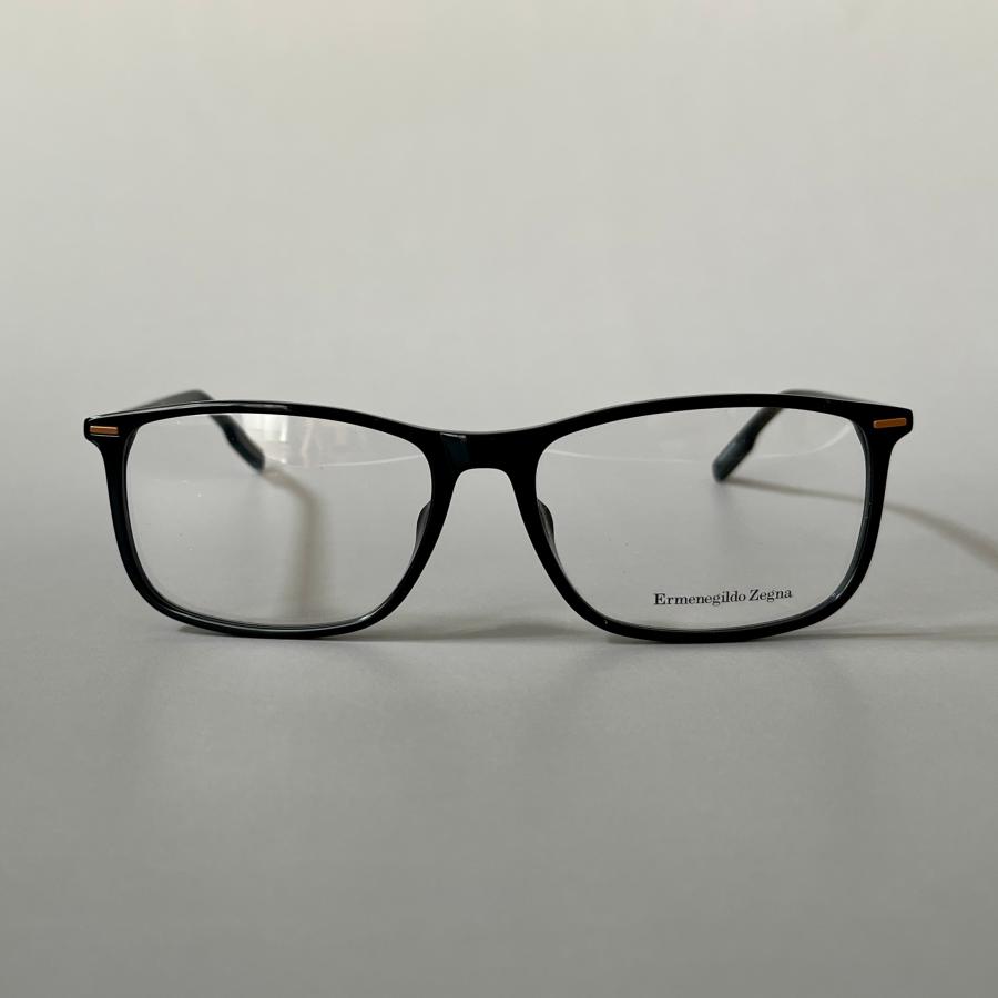 エルメネジルドゼニア メガネ ウェリントン アジアンフィット ブラック 黒 軽い ZEGNA（ゼニア） 【並行輸入品】エルメネジルドゼニア メガネ