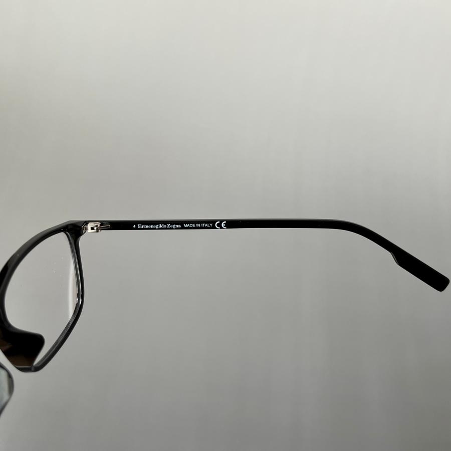 エルメネジルドゼニア メガネ ウェリントン アジアンフィット ブラック 黒 軽い ZEGNA（ゼニア） 【並行輸入品】エルメネジルドゼニア メガネ