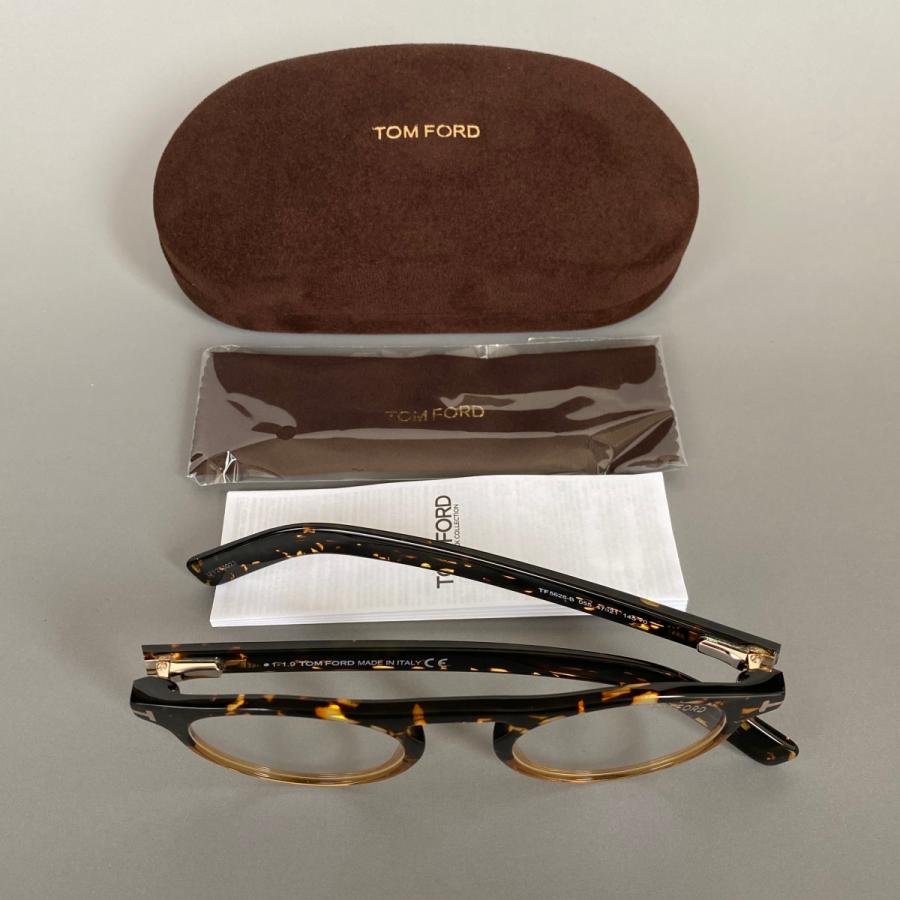 TOM FORD EYEWEAR メガネ トムフォード ボストン べっ甲 ハバナ
