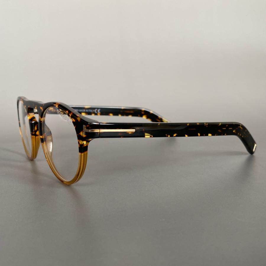 TOM FORD EYEWEAR メガネ トムフォード ボストン べっ甲 ハバナ ブルー