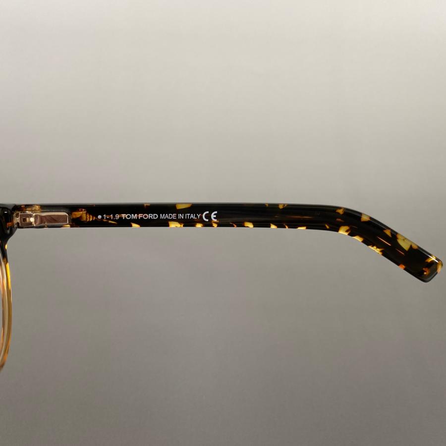 TOM FORD EYEWEAR メガネ トムフォード ボストン べっ甲 ハバナ ブルー