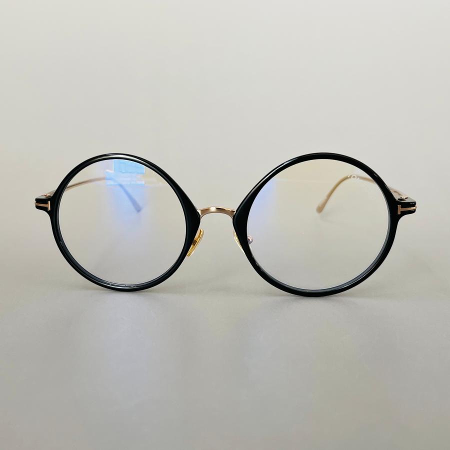 TOM FORD TF5703-B 053 メガネ ブルーライトカット　ラウンド トムフォード TOM FORD TF5703-B 053 メガネ フレーム ブルーライト