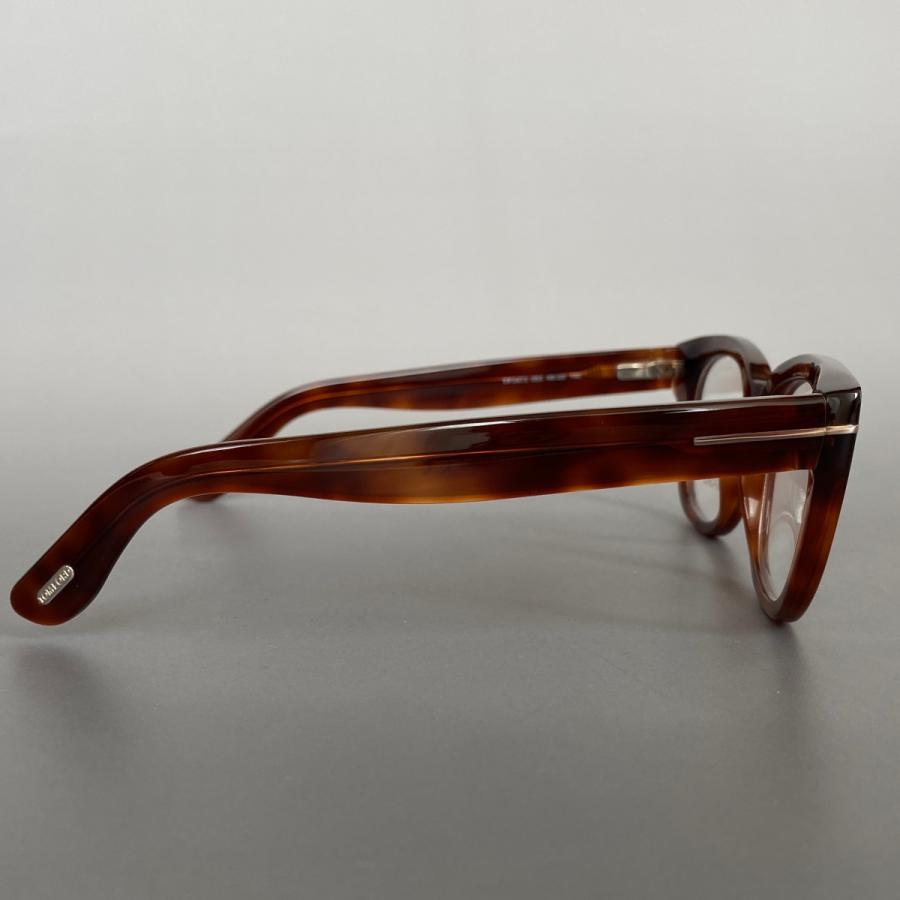 トムフォード メガネ ウェリントンブラウン ゴールド 伊達めがね クリングス TOM FORD EYEWEAR FT5473 053 トムフォード ブロンドハバナ