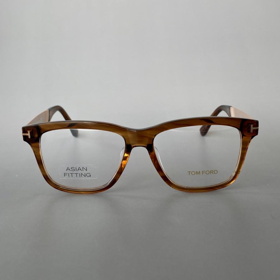 トムフォード メガネ アジアンフィットウェリントン べっ甲柄 ブラウン TOM FORD EYEWEAR メガネ トムフォード Tom Ford ウェリントン