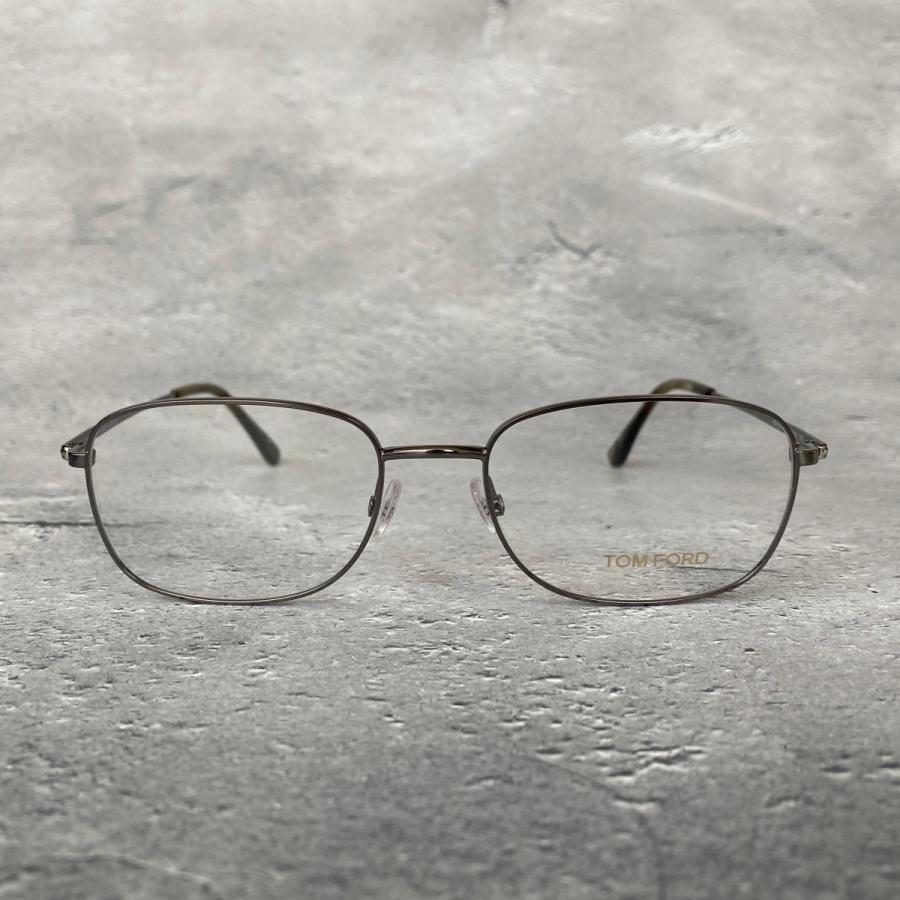 TOM FORD EYEWEAR メガネ トムフォード クローム メタル 新品 オーバル