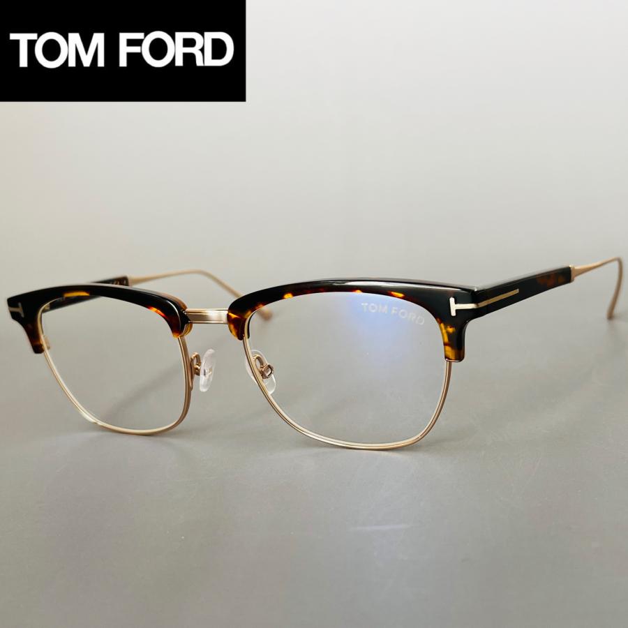 メガネ トムフォード TOM FORD サーモントブロー メンズ レディース 新品 べっ甲柄 ゴールド チタン 日本製 眼鏡 ブルーライトカット  FT5590 : ft22004 : Luxoptiko TO - 通販 - Yahoo!ショッピング