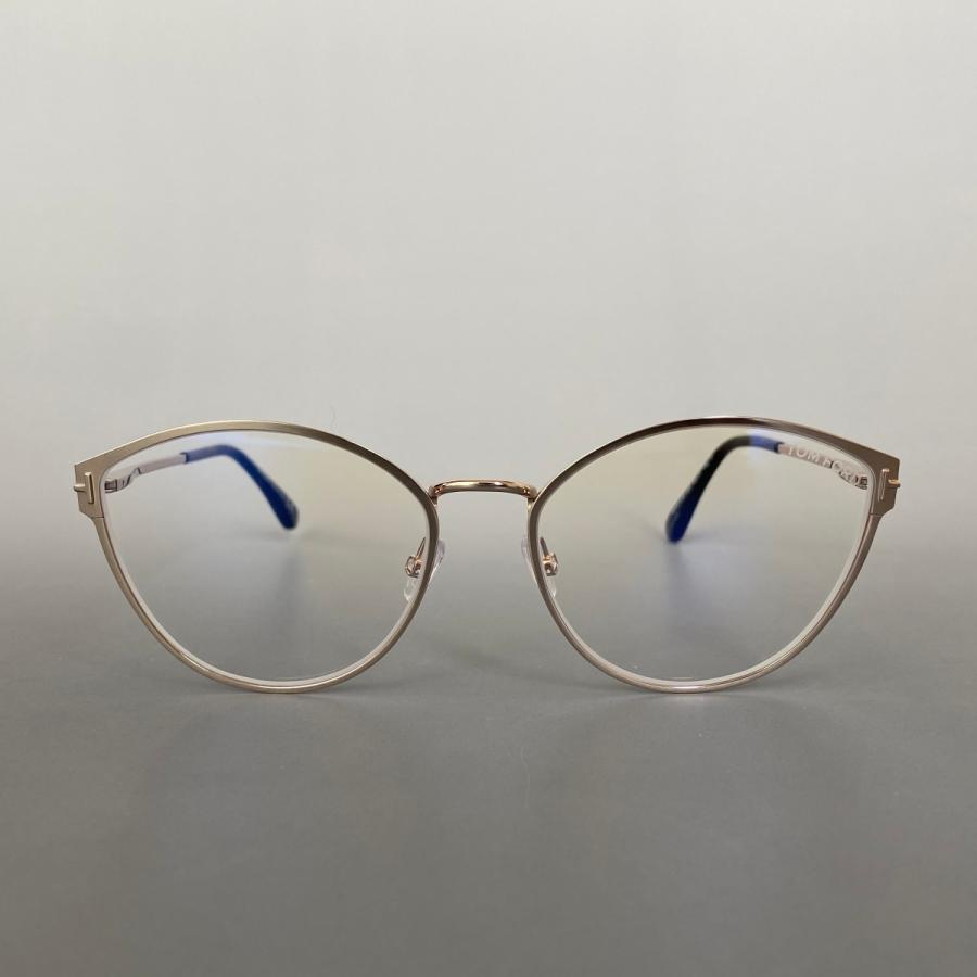 TOM FORD EYEWEAR メガネ トムフォード キャットアイ ローズゴールド