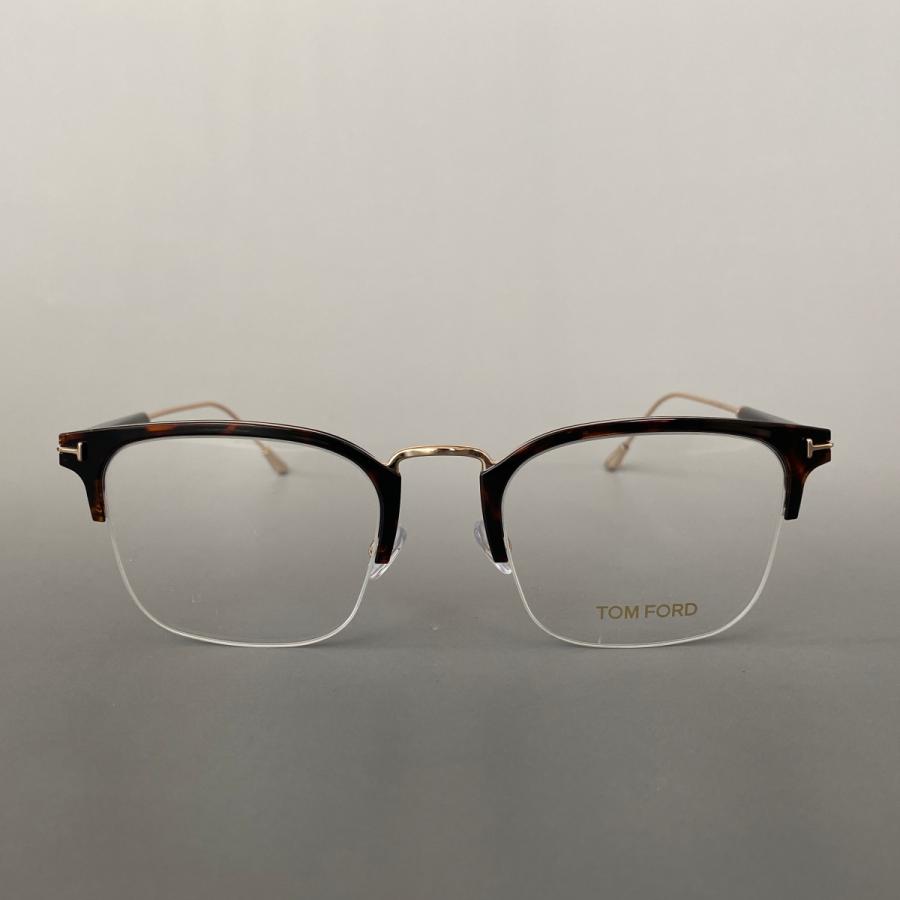 TOM FORD EYEWEAR メガネ トムフォード ハーフリム べっ甲 TOM FORD EYEWEAR メガネ トムフォード ハーフリム べっ甲