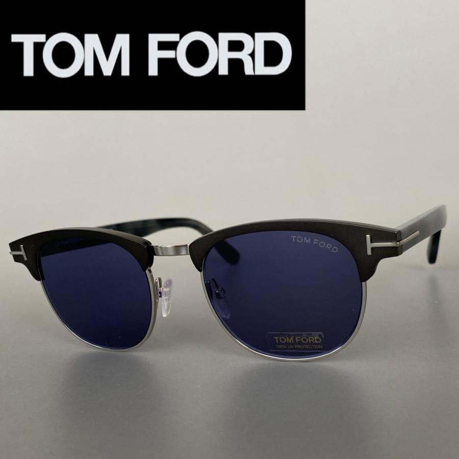 サングラス トムフォード TOM FORD サーモントブロー マットガンメタ ブルー 新品 銀 シルバー ロンハーマン ブロー メンズ レディース  FT0623 : ft23007 : Luxoptiko TO - 通販 - Yahoo!ショッピング