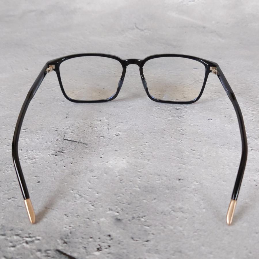 トムフォード メガネ スクエア ブラック ゴールド 黒 金 おしゃれ ゆったり TOM FORD EYEWEAR メガネ トムフォードTOM スクエア ブラック ゴールド