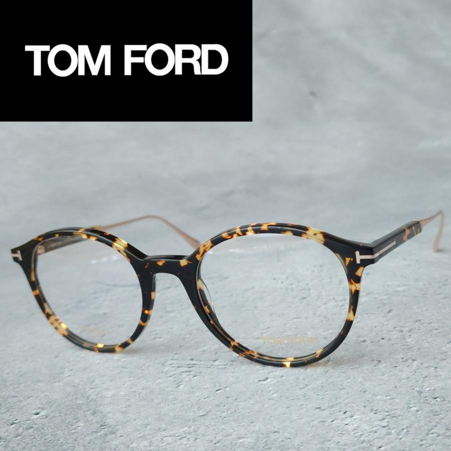 TOM FORD EYEWEAR メガネ トムフォード べっ甲柄 ゴールド TOM FORD EYEWEAR メガネ トムフォード べっ甲柄 ゴールド