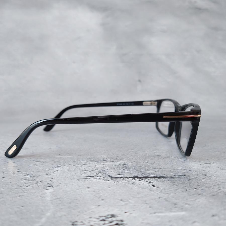 トムフォード メガネ スクエア ブラック ゴールド 黒 金 おしゃれ 男女兼用 TOM FORD EYEWEAR メガネ トムフォード スクエア ブラック ゴールド