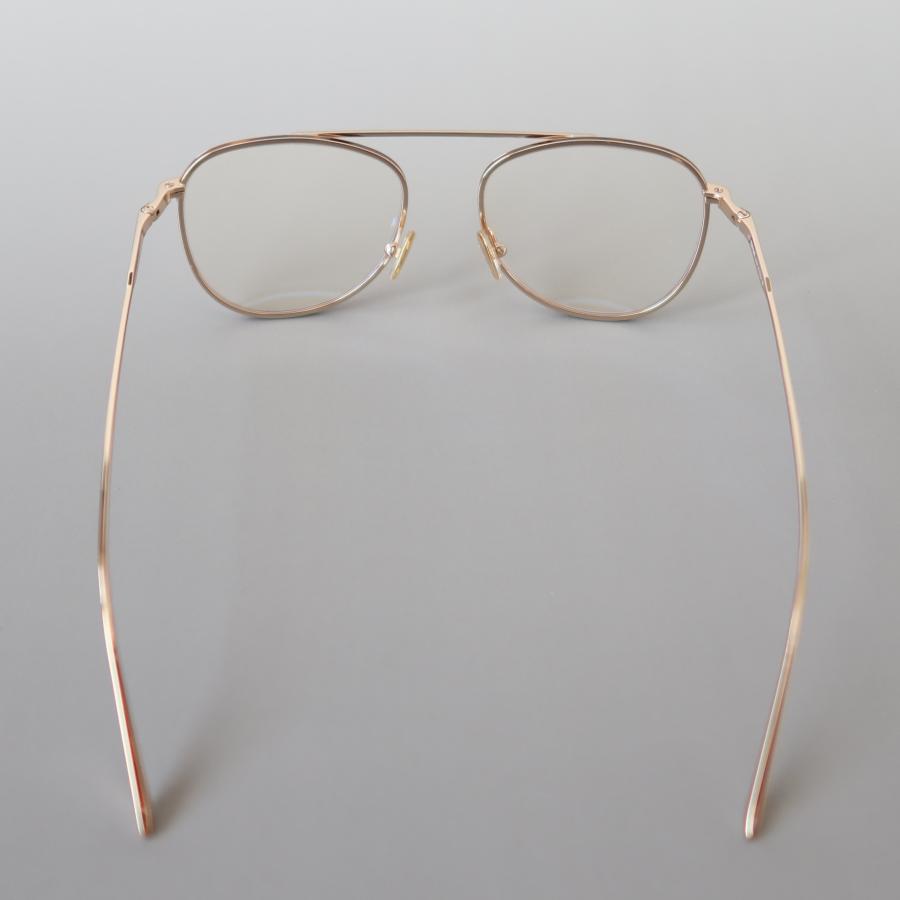 トムフォード メガネ オーバル ブルーライトカット ブラウン ゴールド メタル TOM FORD EYEWEAR メガネ トムフォード パイロット ゴールド ブラウン