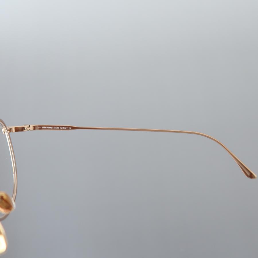 TOM FORD EYEWEAR メガネ トムフォード パイロット ゴールド ブラウン