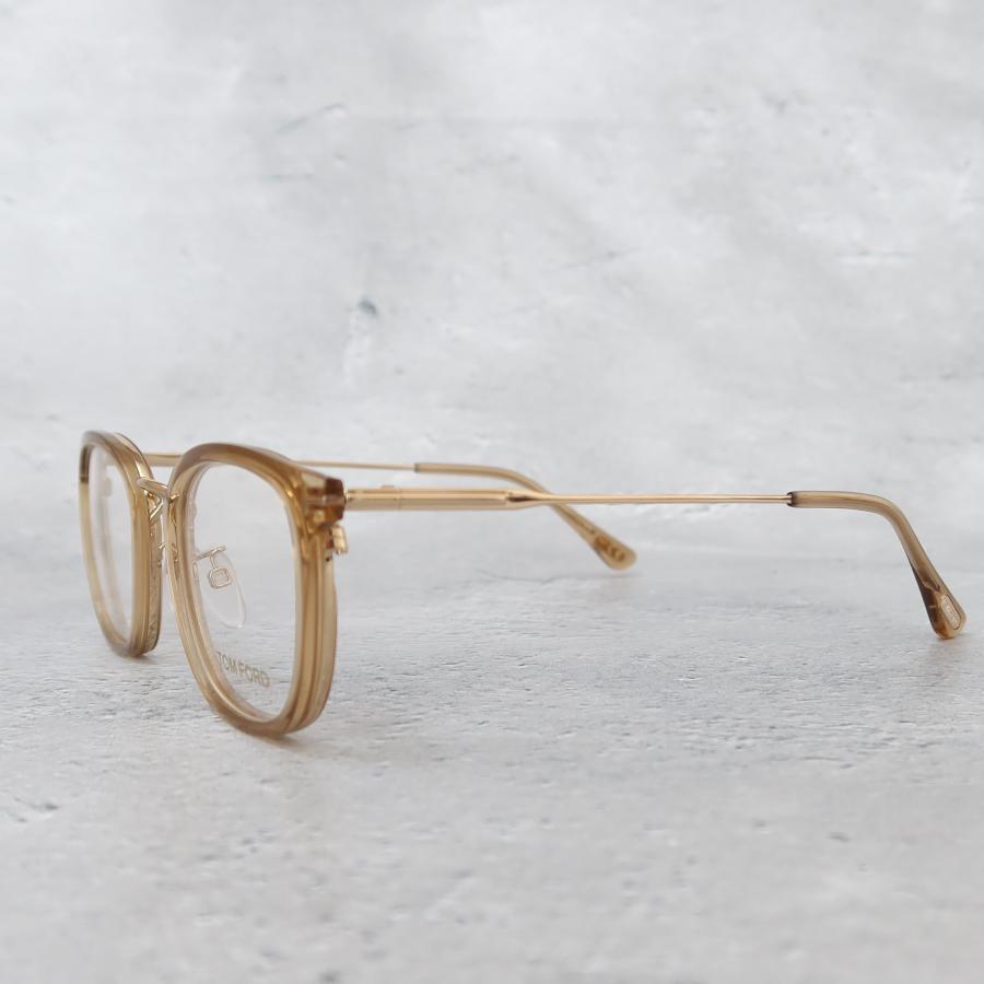 TOM FORD EYEWEAR メガネ トムフォード ボストン ブラウン シースルー