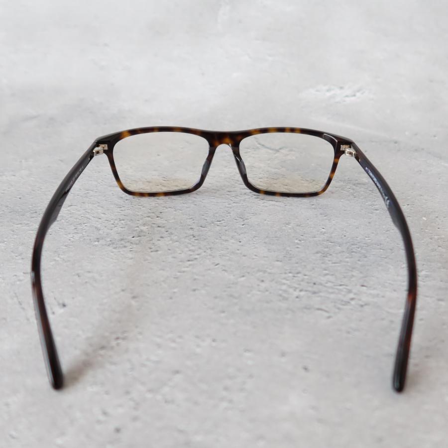 TOM FORD EYEWEAR メガネ トムフォード スクエア ブラウン 新品