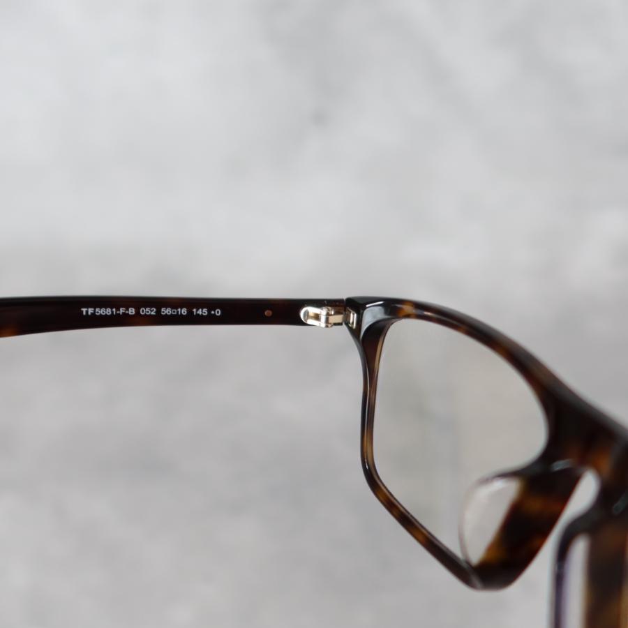TOM FORD EYEWEAR メガネ トムフォード スクエア ブラウン 新品