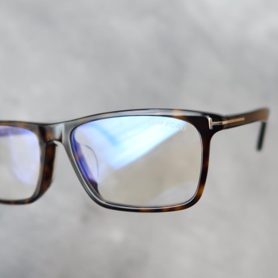 TOM FORD EYEWEAR メガネ トムフォード スクエア ブラウン 新品