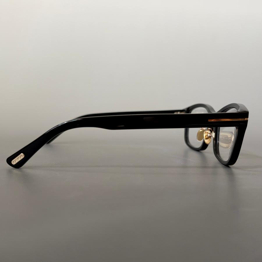 TOMFORD メガネ　TM5724-D-B-N スクエア型　黒　ブラック TOM FORD EYEWEAR 【並行輸入品】 トムフォード メガネ アジアン
