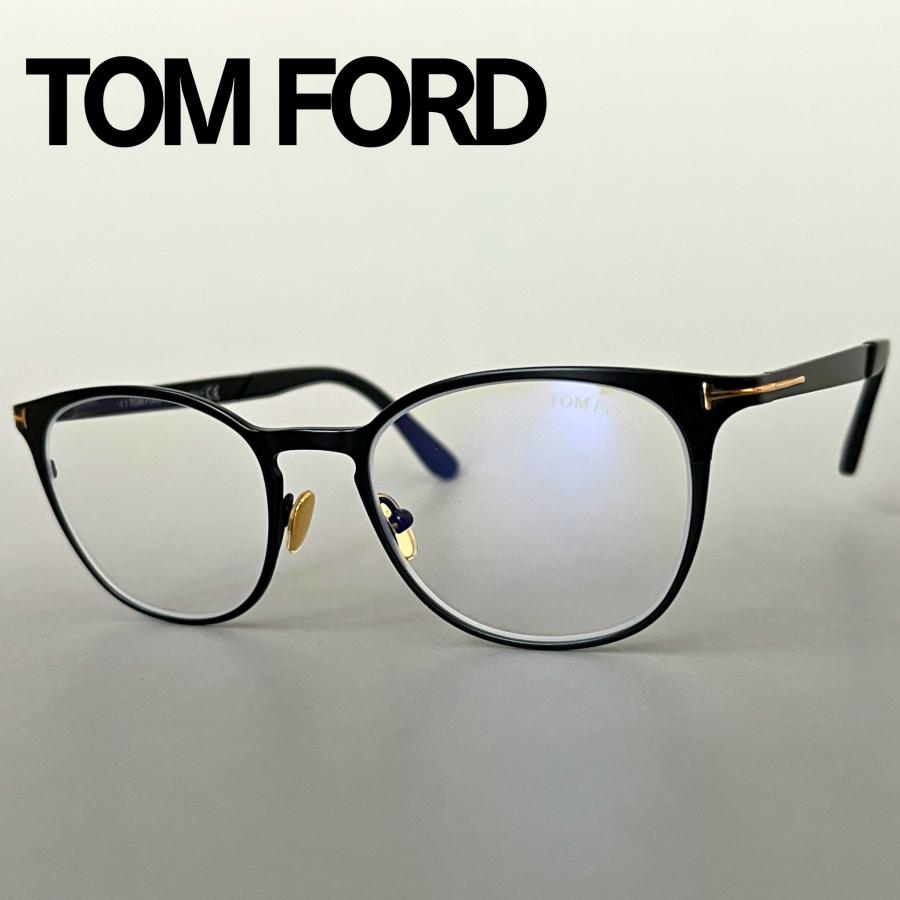 TOM FORD EYEWEAR トムフォード メガネ FT5732 ラウンド ブルーライト
