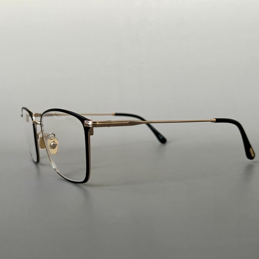 トムフォード メガネ ブラック ゴールド ウェリントン 眼鏡 日本未発売 黒 金 TOM FORD EYEWEAR トムフォード Tom Ford メガネ ウェリントン