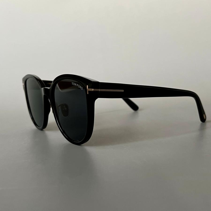 【並行輸入品】トムフォード サングラス TOM FORD アジアンフィット ブラック 黒 ウェリントン FT1137 メンズ レディース 新品 UVカット 鼻あて 日本人向け 爆買の画像