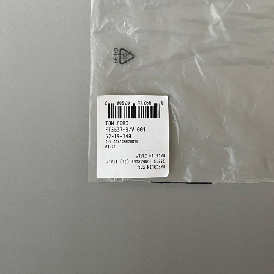 TOM FORD EYEWEAR 【並行輸入品】トムフォード メガネ スクエア FT5637