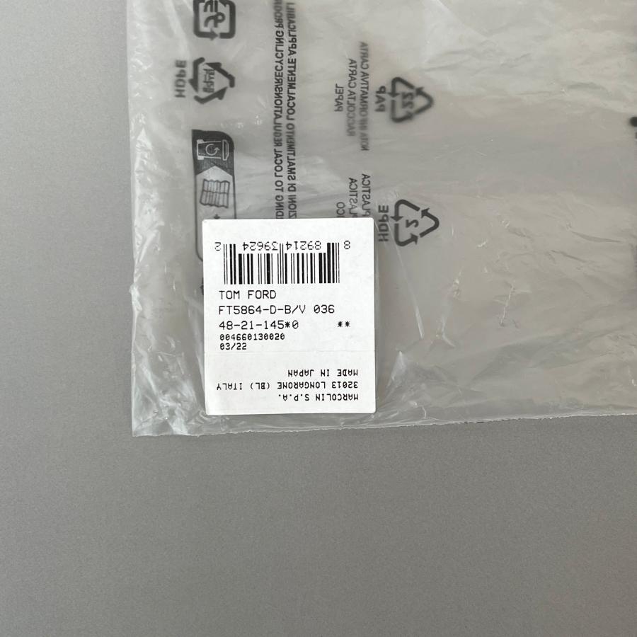 TOM FORD EYEWEAR 【並行輸入品】トムフォード メガネ ボストン FT5864
