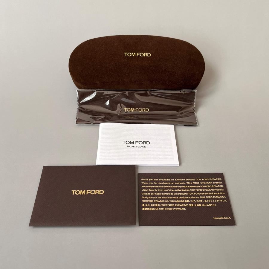 【並行輸入品】トムフォード メガネ TOM FORD ボストン FT5917 眼鏡 グレー メタル メンズ レディース 新品 ブルーライトカット 銀 細身 イタリア製 爆買の画像