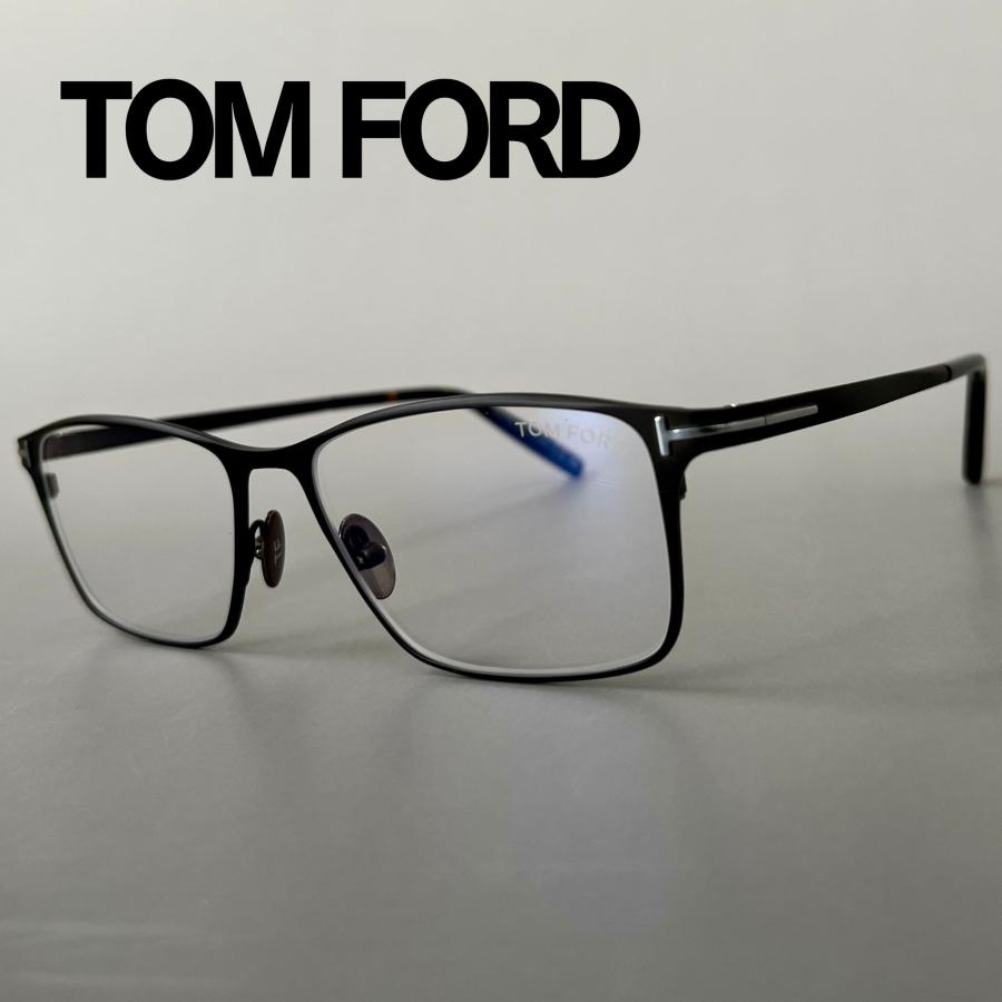 TOM FORD　TF5935B　メガネ ブルーライトカット チタニウム 日本製 TOM FORD EYEWEAR - TOM FORD TF5935B メガネ ブルーライトカット