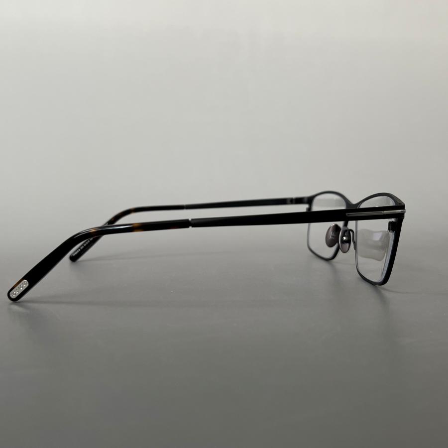 【並行輸入品】トムフォード メガネ TOM FORD スクエア FT5935 マットブラック 黒 眼鏡 チタン ブルーライトカット 新品 軽い 日本製 国産 スタイリッシュ 爆買の画像