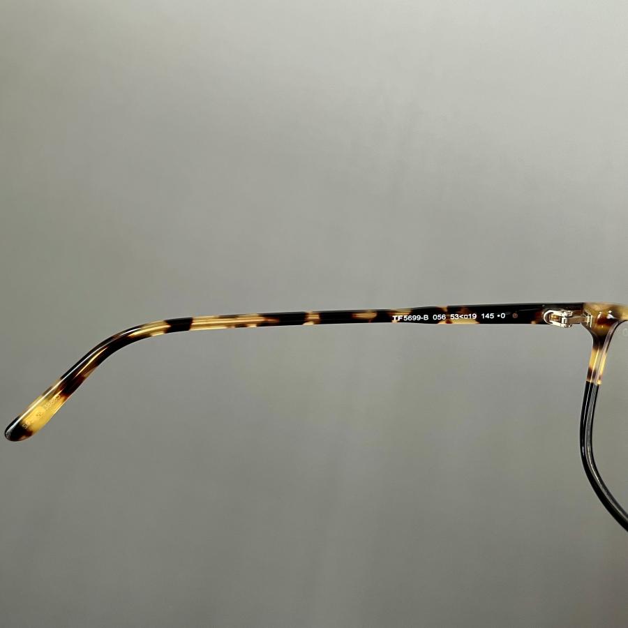 トムフォード メガネ アジアンフィットウェリントン べっ甲柄 ブラウン TOM FORD EYEWEAR 【並行輸入品】 トムフォード メガネ ウェリントン