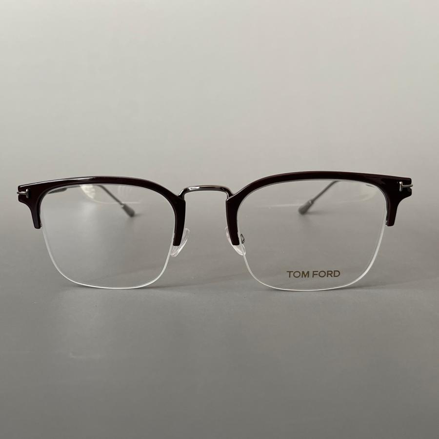 TOM FORD EYEWEAR トムフォード メガネ ハーフリム FT5611 新品