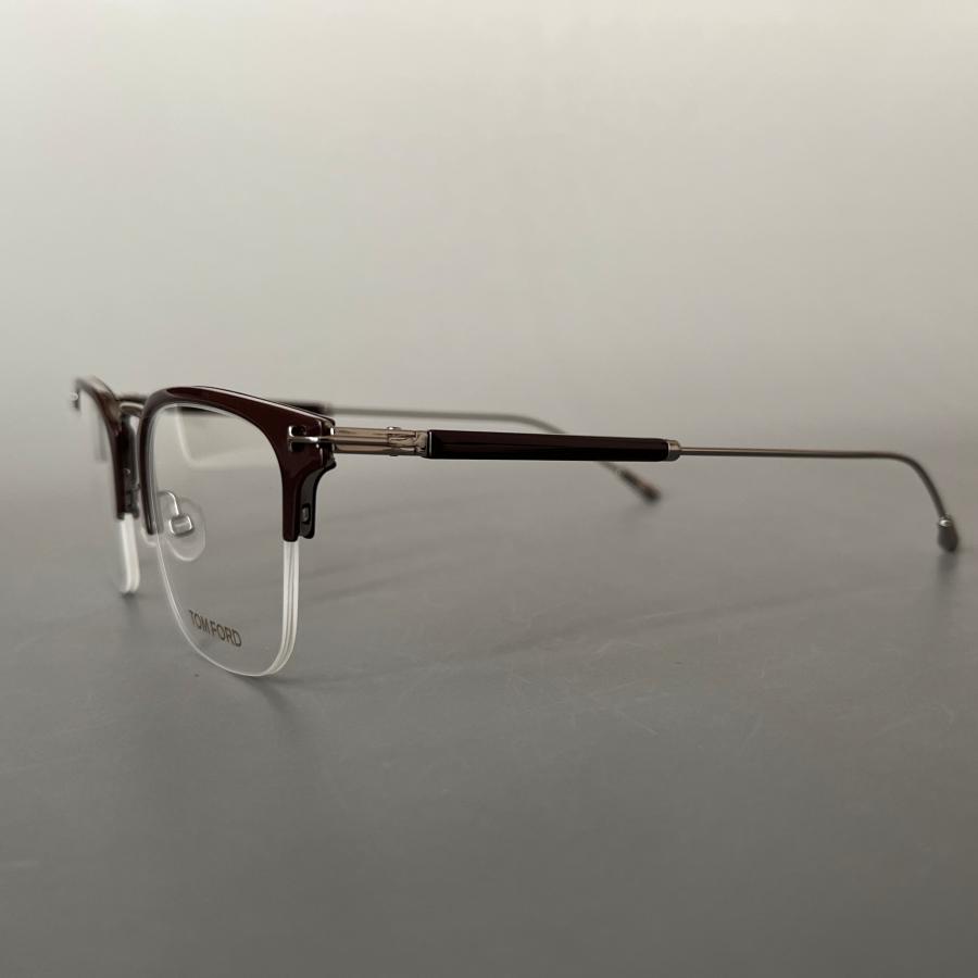 TOM FORD メガネ TOM FORD EYEWEAR トムフォード メガネ ハーフリム FT5611 新品