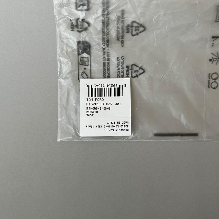 【並行輸入品】トムフォード メガネ TOM FORD アジアンフィット FT5785 ウェリントン 新品 ブルーライトカット 眼鏡 ブラック ゴールド 黒 金 爆買_9