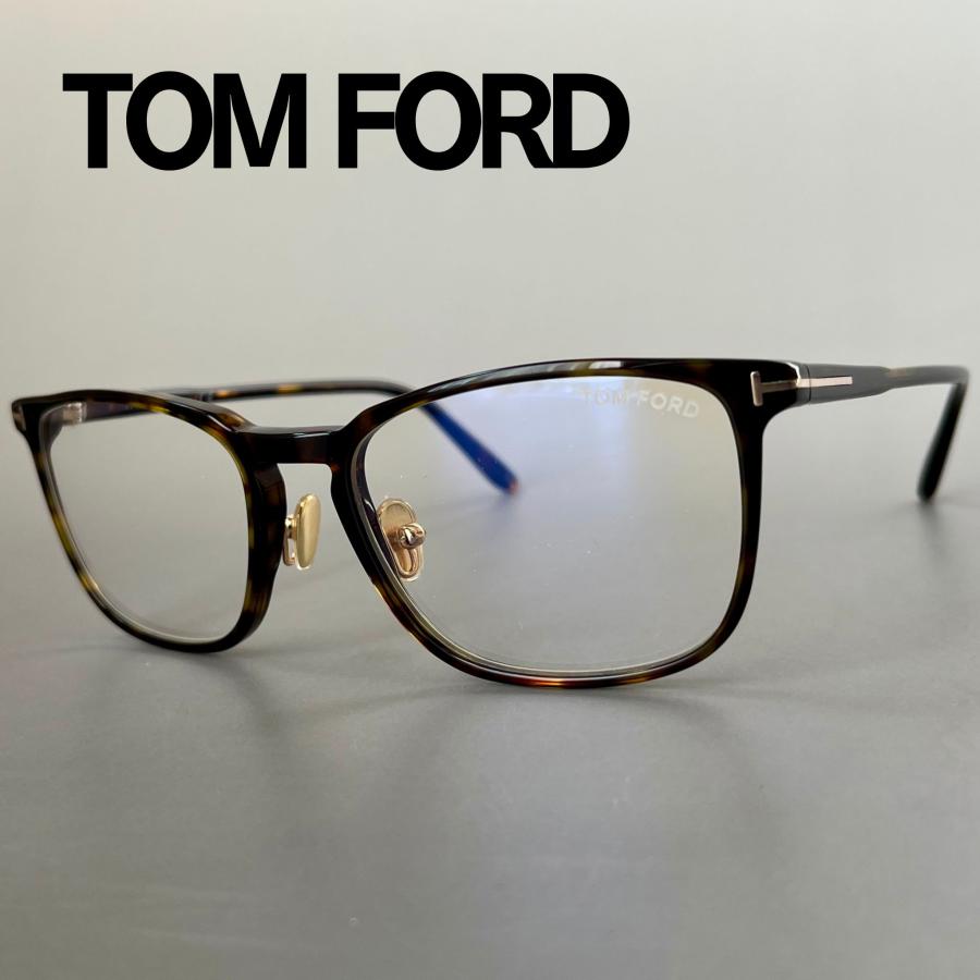 トムフォード メガネ ウェリントンブラウン ゴールド 伊達めがね クリングス TOM FORD EYEWEAR トムフォード メガネ ウェリントン FT5699 眼鏡