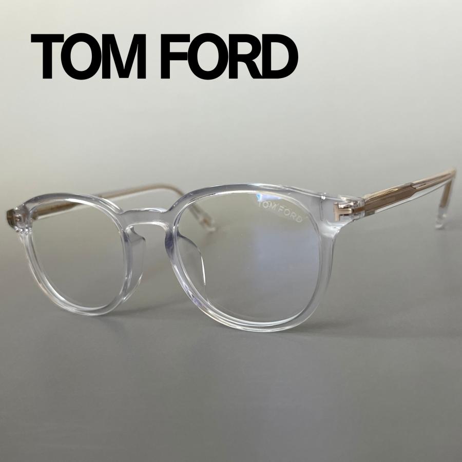 TOM FORD EYEWEAR 【並行輸入品】トムフォード メガネ クリア ゴールド