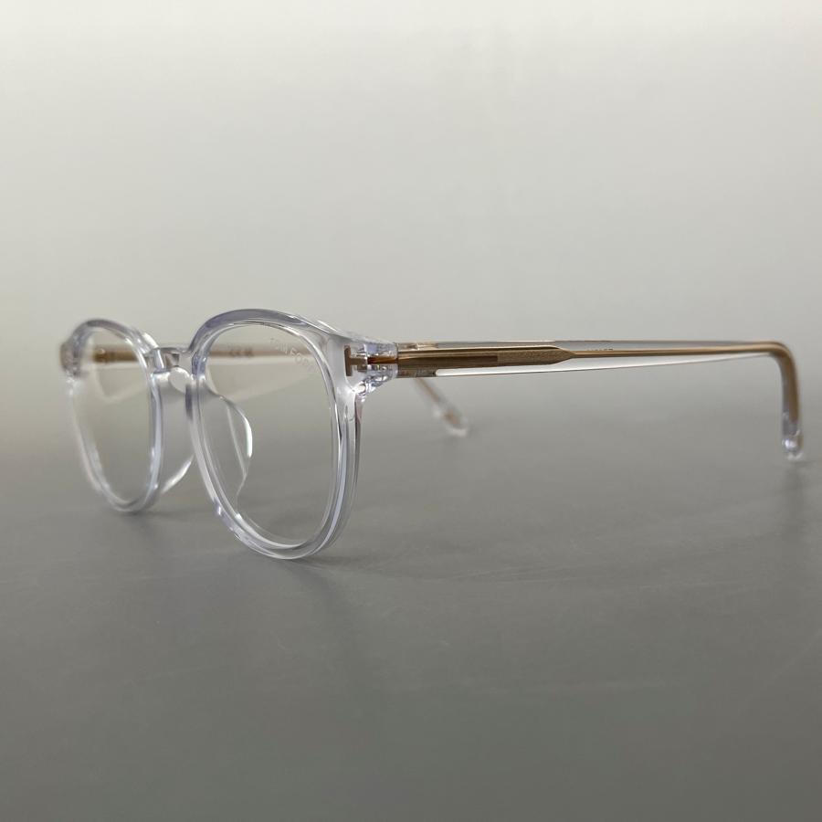 TOM FORD EYEWEAR 【並行輸入品】トムフォード メガネ クリア ゴールド