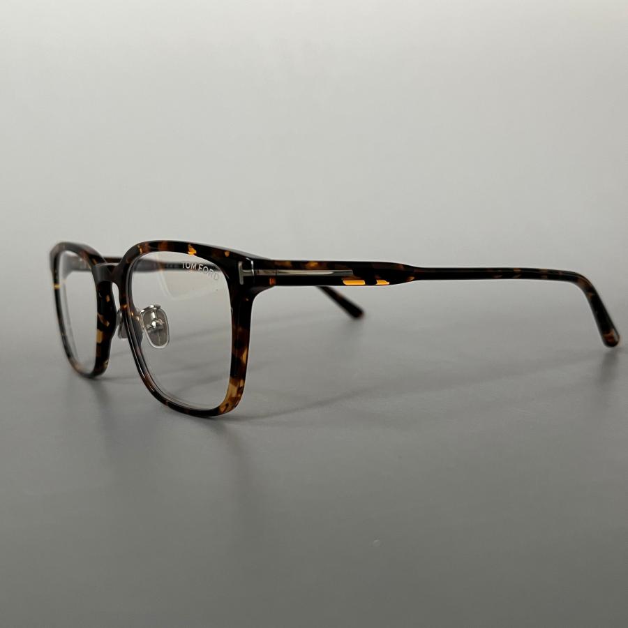 トムフォード メガネ アジアンフィット スクエア ブラウン ハバナ 日本人向け TOM FORD EYEWEAR 【並行輸入品】トムフォード メガネ アジアン